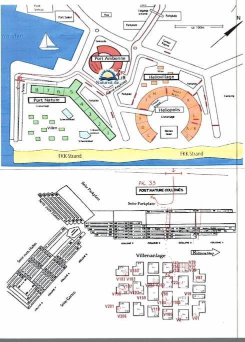 Villa-Port Nature-Village Naturiste-1 Chambre 아그 외부 사진